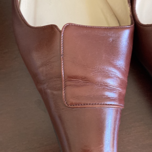 CHRISTIAN LOUBOUTIN ICONIC RED-SOLED POINTED TOE LOW HEEL PUMPS SIZE 41 🌟EUC🌟 - Picture 7 of 17